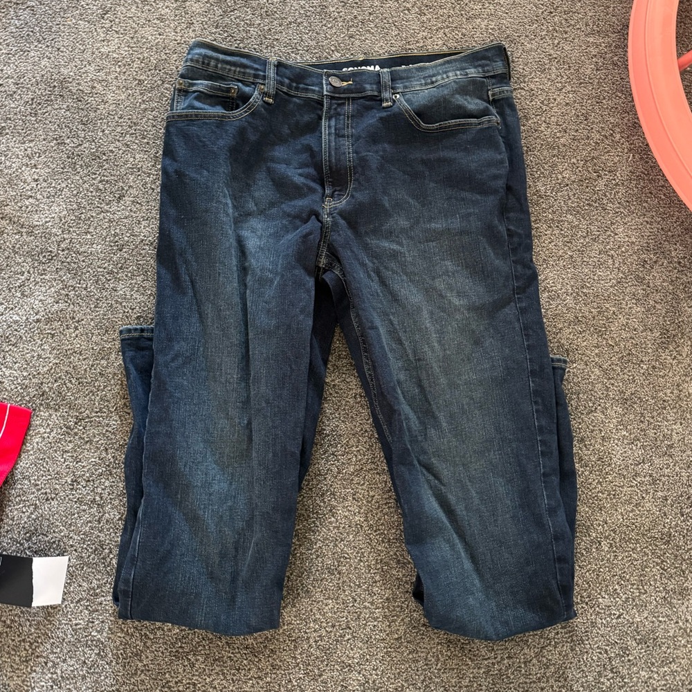 Sonoma Dark Blue Relaxed Fit Jeans